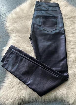 Новые штаны темно-синего насыщенного цвета1 фото
