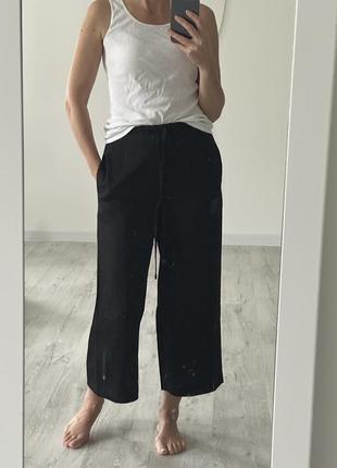 Брюки брюки кюлоты mango zara бриджи