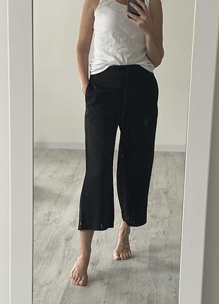 Брюки брюки кюлоты mango zara бриджи
