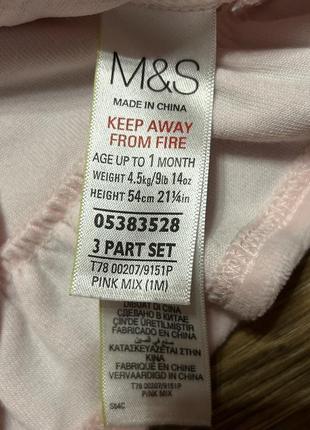 Сарафан m&s (0-1 мес)3 фото