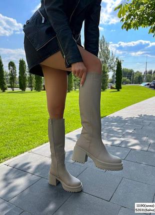 Сапоги кожа флотар7 фото