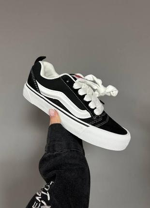 Vans knu old skool black / white premium