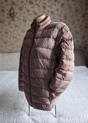 Женский деми ультралегкий пуховик без капюшона  outerwear от c a3 фото