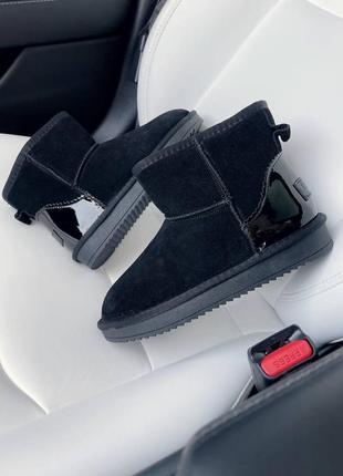 Ugg угги черные женские4 фото