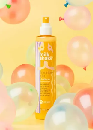 Молочко для стайлінгу 12 ефектів leave-in treatments incredible milk tm milk shake, 250 мл