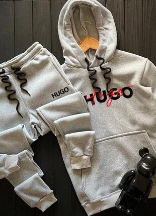 Чоловічий зимовий спортивний костюм hugo boss2 фото