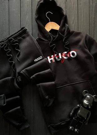 Мужской зимний спортивный костюм hugo boss6 фото