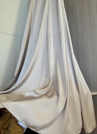 Витончена шовкова сукня від gepur, довга ошатна сукня, xs9 фото