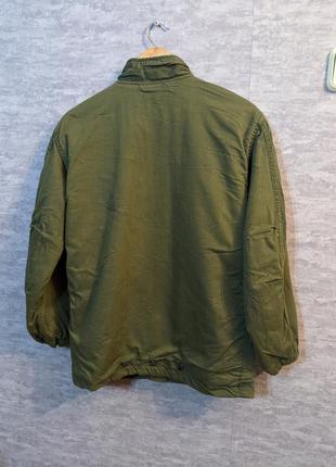 Vintage army jacket serval zipper винтажная военная куртка 80х годов4 фото