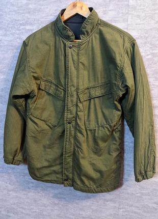 Vintage army jacket serval zipper винтажная военная куртка 80х годов3 фото