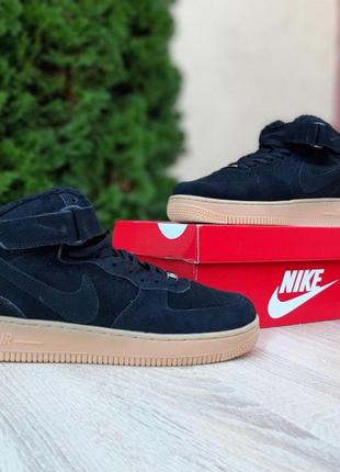 Кроссовки мужские осень - зима nike air force 1