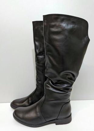 Зимние сапоги 42-43 р кожа зима