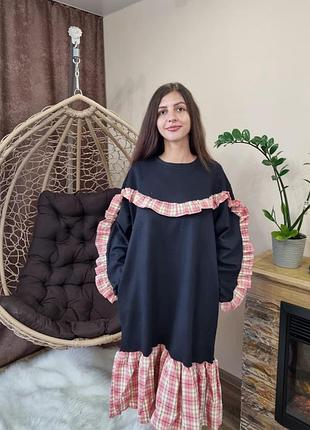 Плаття тепле сукня сарафан