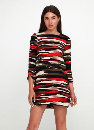 Коротке плаття h&m з абстрактним принтом, розміри 36 і 42