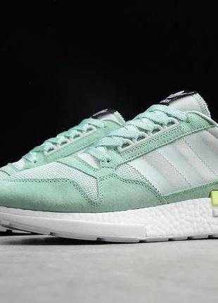 Кроссовки женские adidas zx 500, зеленые, адидас, кросівки3 фото