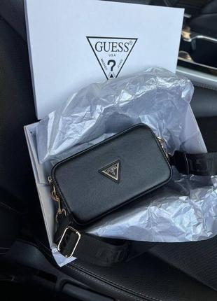 Сумка гесс guess кроссбоди black