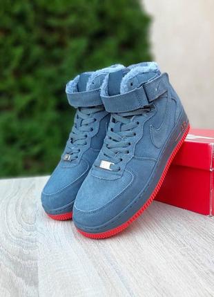 Кроссовки мужские осень - зима nike air force 1