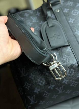 Сумка мужская louis vuitton keepall 55 monogram eclipse s062-25 фото