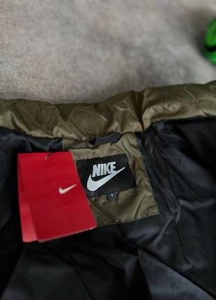 Мужская зимняя куртка nike notta c.l khaki.8 фото