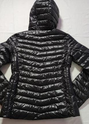 Жіноча стьобана однотонна куртка esmara, розмір xs(32/34), чорний9 фото