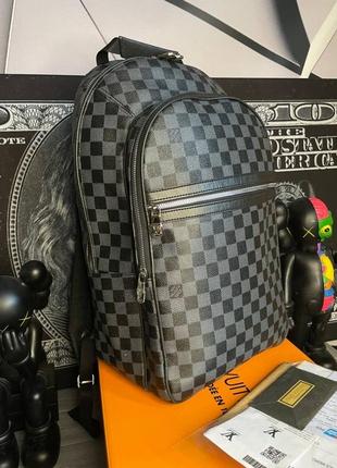 Рюкзак louis vuitton michael damier gfaphite s023