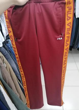 Штани fila print на лампасах