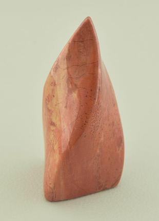 Червона яшма природне каміння, розмір 50х20 мм1 фото