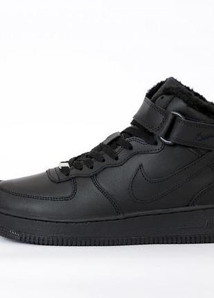 Жіночі кросівки ML1300DC air force high winter black зима / smb
