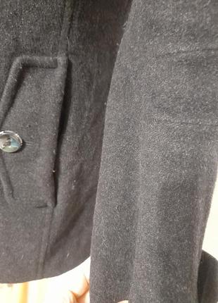 Шерстяное кашемировое пальто в готическом стиле готика панк лолита аниме5 фото