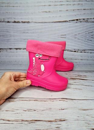 Р.21-25 дитячі гумові чоботи caliament