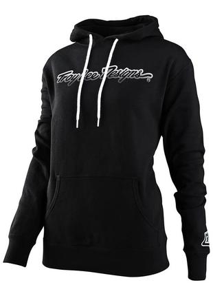 Худи tld womens signature pullover hoodie [black] sm, s, худі