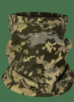 Флисовый шарф-труба fix fleece 260 пиксель