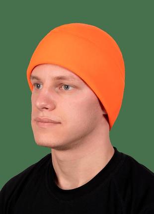 Шапка beanie himatec 200 orange м, l.3 фото