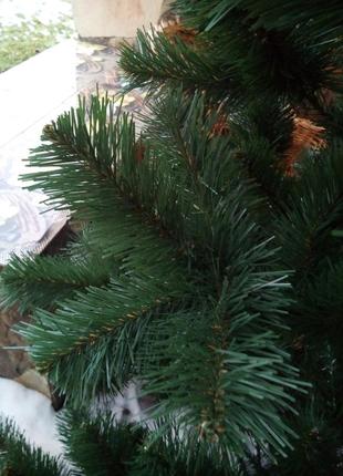 Карпатська 0.75 м | зелена ялинка штучна пвх новорічна9 фото