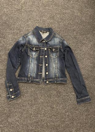 Пиджак джинсовый размер 40-422 фото