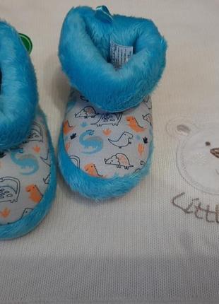 М'які теплі тапули для малюка