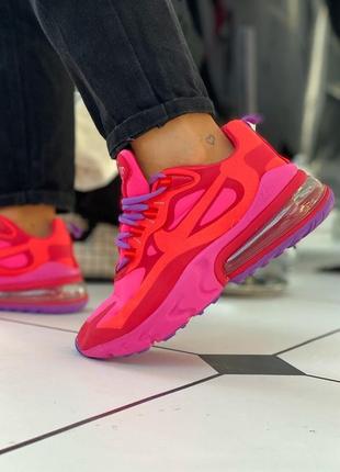 💥💖nike air max 270 react mystic "red/bright"💖💥 
 женские кроссовки найк7 фото