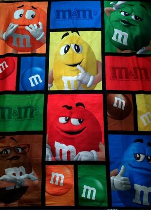 Плед, одеяло, покрывало драже m&m's