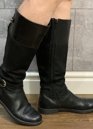 Чоботи шкіряні італійські