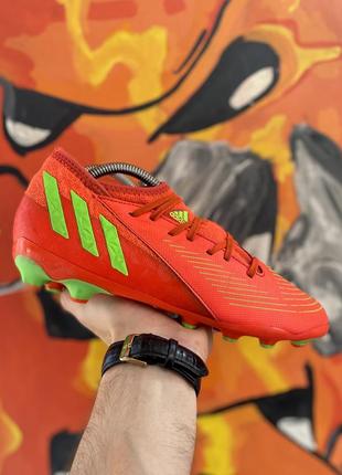 Adidas predator бутсы сороконожки 38 размер футбольные яркие оригинал