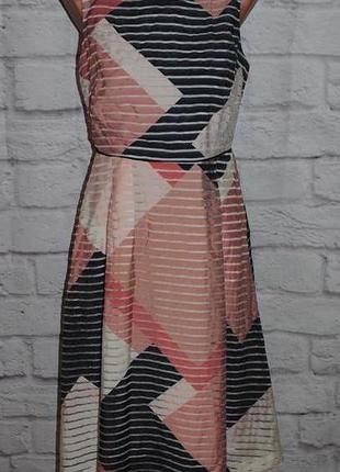 Платье из фактурного шифона "principles by ben de lisi"