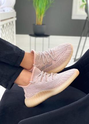 🌺adidas yeezy boost 350 v2 "synth reflective"🌺женские кроссовки александр изи буст