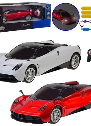 Іграшка машина р/к mz арт 27042 pagani huayra 26, 5*14*10, 5 см 1:24, 2 кольор., акум tzp176