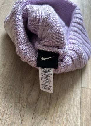 Вязаная шапка унисекс nike beanie nrg essential шапка бини новая оригинал6 фото