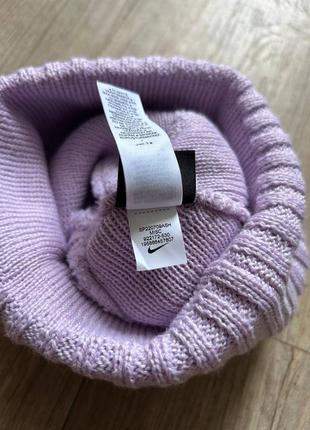 Вязаная шапка унисекс nike beanie nrg essential шапка бини новая оригинал