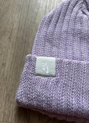 Вязаная шапка унисекс nike beanie nrg essential шапка бини новая оригинал