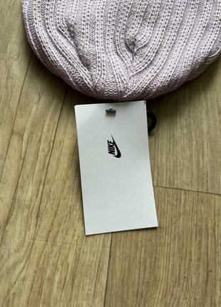Вязаная шапка унисекс nike beanie nrg essential шапка бини новая оригинал