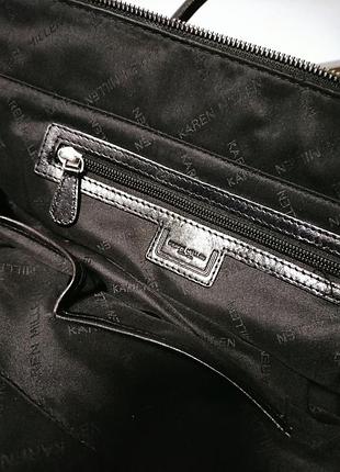 Сумка кожаная karen millen