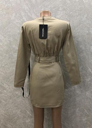 Котоновое сукня з кишенями 3