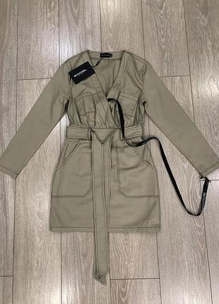 Котоновое сукня з кишенями 5